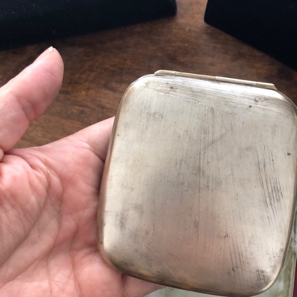 Antique Cigarette Case and Vesta Set - Picture 9 of 11